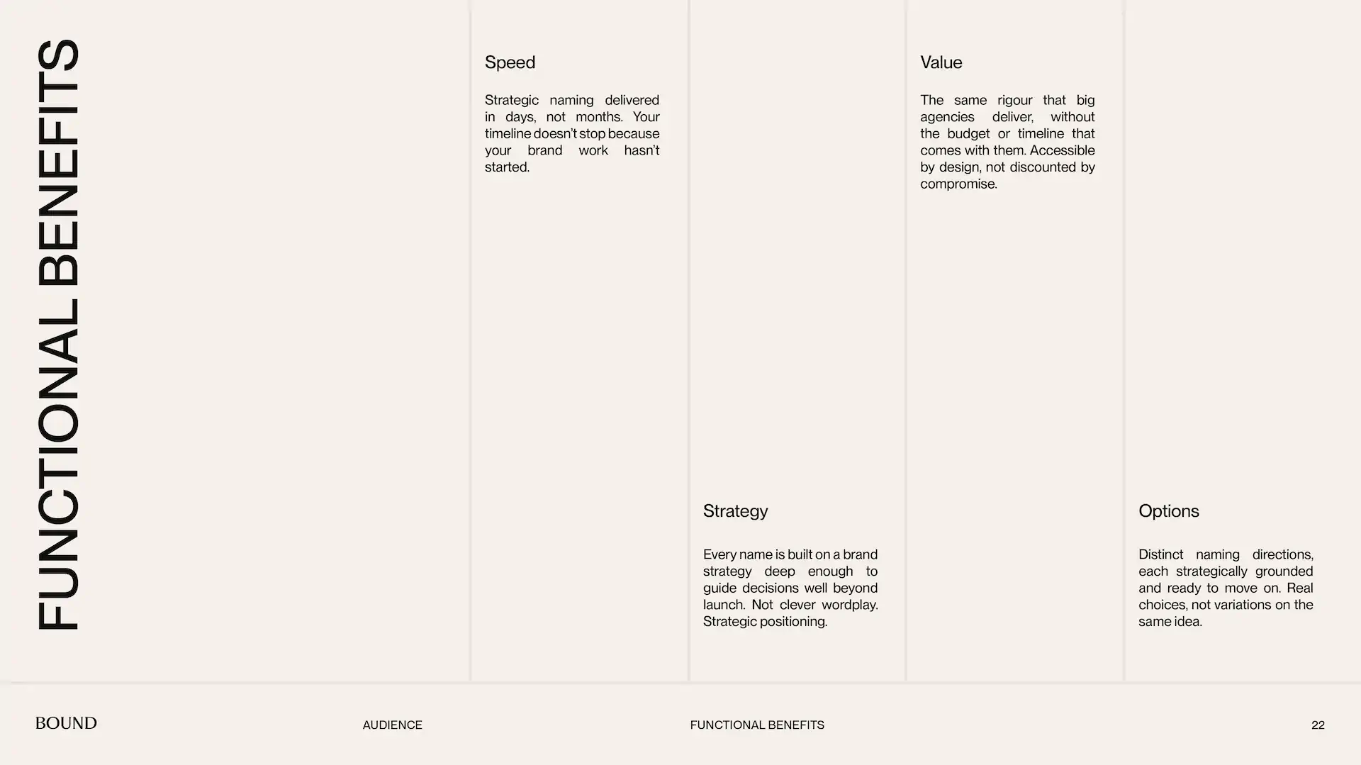 Brand strategy document: brand archetypes